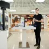 Установка видеонаблюдения в магазине (пример)